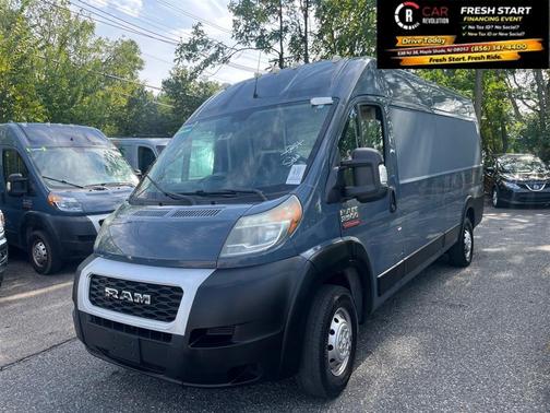 Blue 2019 RAM ProMaster 3500 High Roof