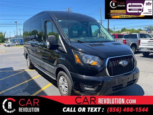 Black 2024 Ford Transit-350 XLT