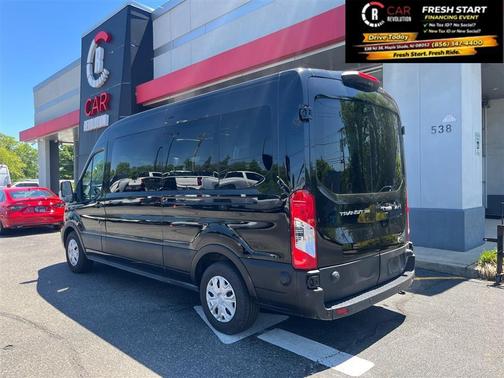 Black 2024 Ford Transit-350 XLT