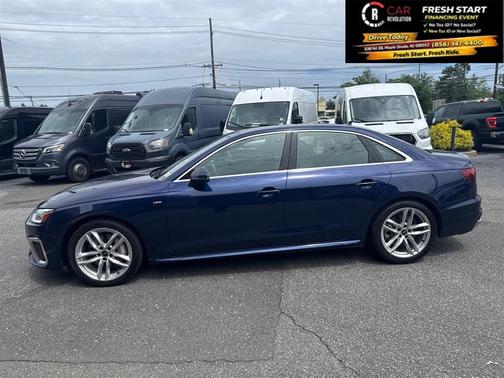 Navarra Blue Metallic 2024 Audi A4 45 S line quattro Premium