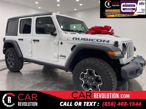 White 2023 Jeep Wrangler 4xe Rubicon