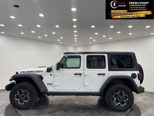 White 2023 Jeep Wrangler 4xe Rubicon