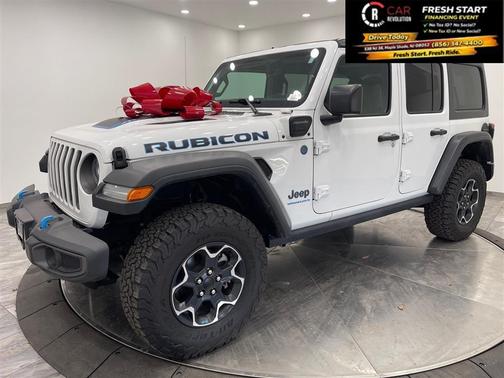 White 2023 Jeep Wrangler 4xe Rubicon