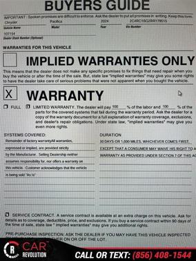 2024 Chrysler Pacifica Touring-L