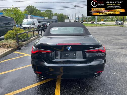 Black 2025 BMW 430 i