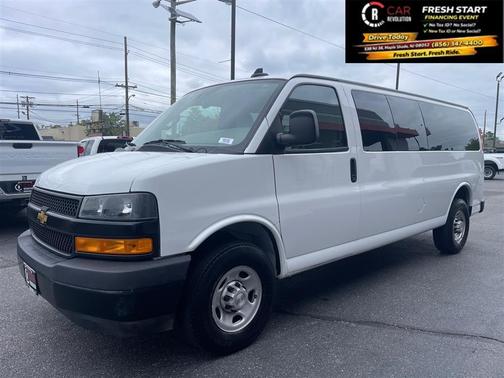 White 2023 Chevrolet Express 3500 LS
