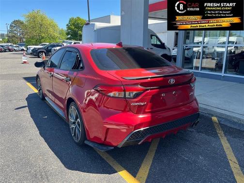 Red 2021 Toyota Corolla XSE