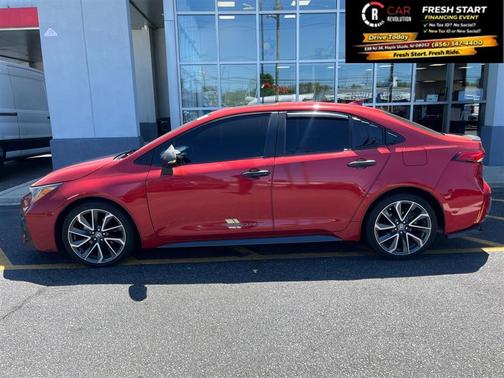 Red 2021 Toyota Corolla XSE