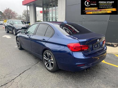 Blue 2018 BMW 330 i