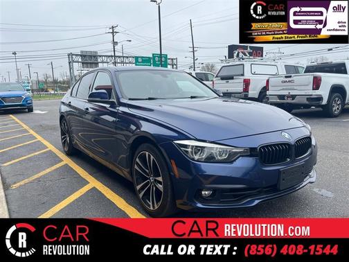 Blue 2018 BMW 330 i