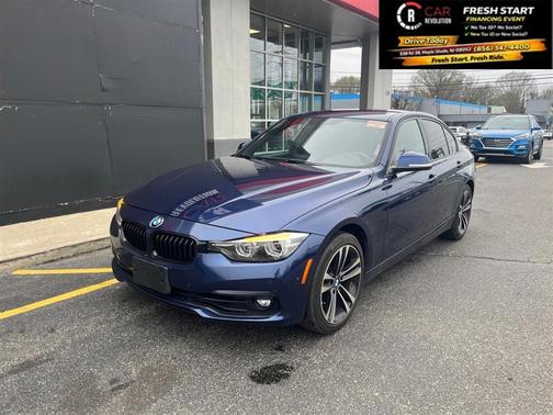 Blue 2018 BMW 330 i