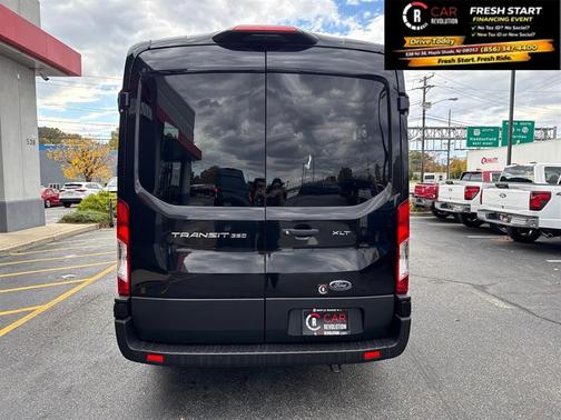 Black 2023 Ford Transit-350 XLT