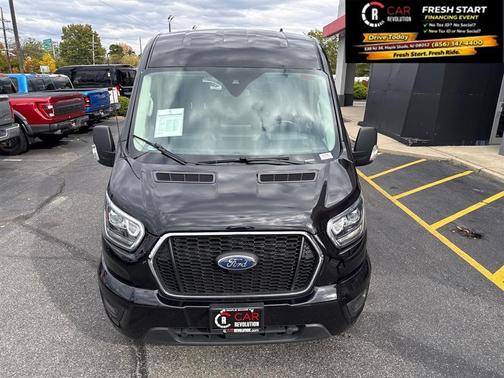 Black 2023 Ford Transit-350 XLT