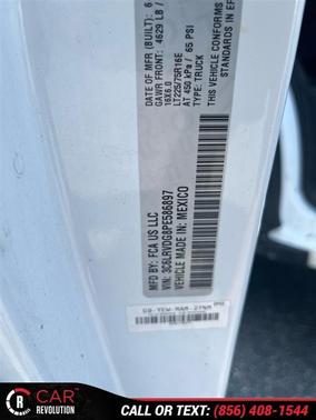 White 2023 RAM ProMaster 2500 High Roof