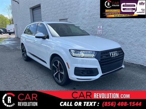 Glacier White Metallic 2019 Audi Q7 55 Prestige