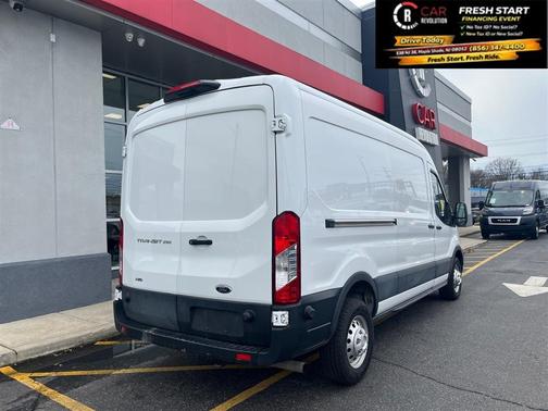 White 2024 Ford Transit-250 148 WB Medium Roof Cargo