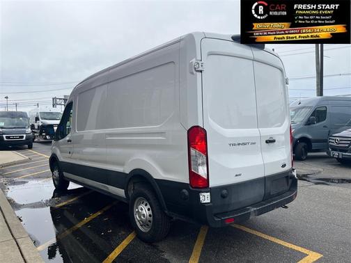 White 2024 Ford Transit-250 148 WB Medium Roof Cargo