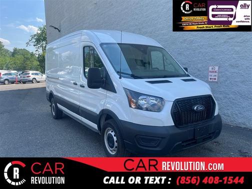 White 2025 Ford Transit-250 148 WB Medium Roof Cargo