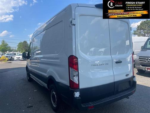 White 2025 Ford Transit-250 148 WB Medium Roof Cargo