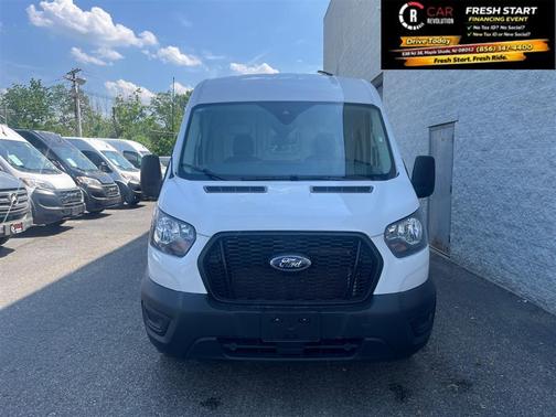 White 2025 Ford Transit-250 148 WB Medium Roof Cargo