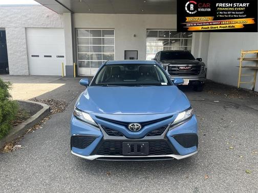 Blue 2023 Toyota Camry XSE