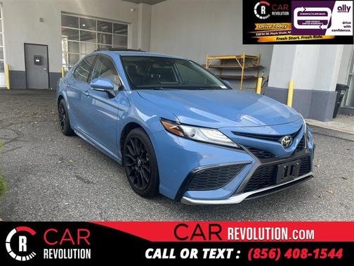 Blue 2023 Toyota Camry XSE