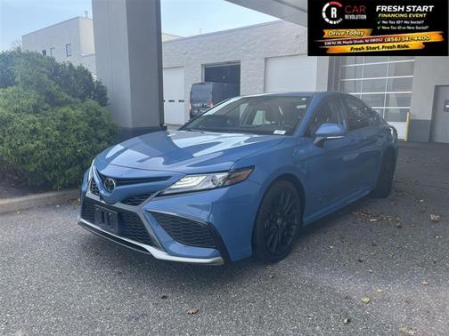 Blue 2023 Toyota Camry XSE