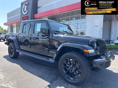 Black 2021 Jeep Gladiator Overland