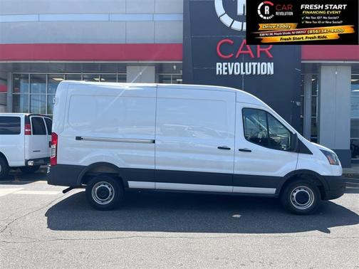 White 2025 Ford Transit-250 148 WB Medium Roof Cargo