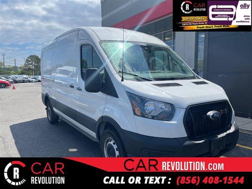 White 2025 Ford Transit-250 148 WB Medium Roof Cargo