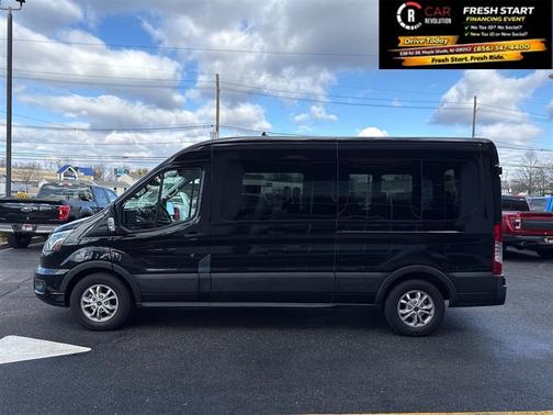Black 2023 Ford Transit-350 XLT