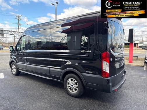 Black 2023 Ford Transit-350 XLT