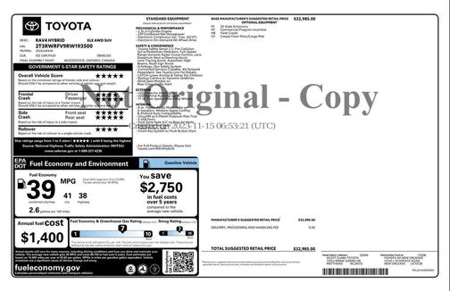 2024 Toyota RAV4 Hybrid XLE