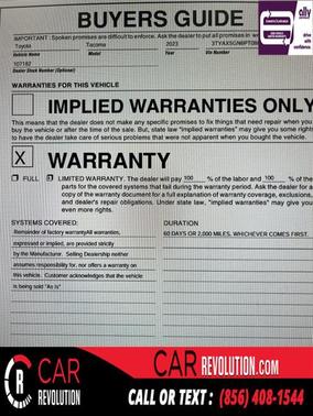 2023 Toyota Tacoma SR5