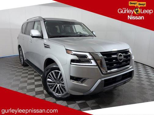 Brilliant Silver Metallic 2024 Nissan Armada SL 4WD