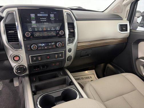 Deep Blue Pearl Metallic 2021 Nissan Titan SL