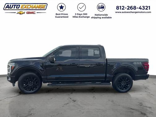 Agate Black Metallic 2024 Ford F-150 Lariat