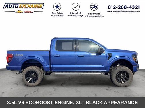 Atlas Blue Metallic 2024 Ford F-150 XLT