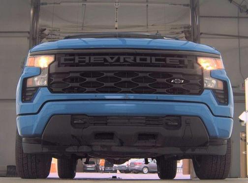 Glacier Blue Metallic 2024 Chevrolet Silverado 1500 Custom