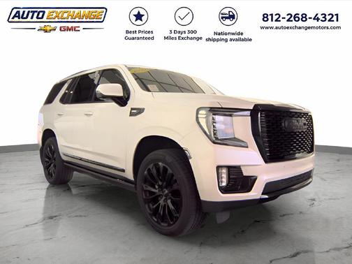 White Frost Tri-Coat 2022 GMC Yukon Denali