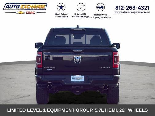 Diamond Black 2022 RAM 1500 Limited