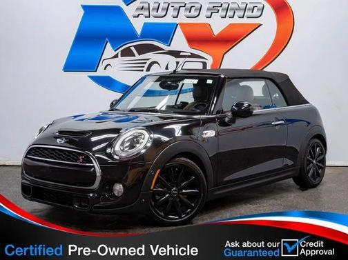 Blue 2018 MINI Convertible Cooper S
