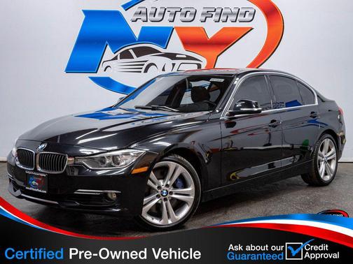 Black Sapphire Metallic 2014 BMW 335 335i, AWD, 6-SPD MANUAL, PREMIUM PKG, 18' WHEELS, LUXURY LINE