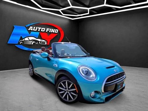 Caribbean Aqua Metallic 2018 MINI Convertible Cooper S