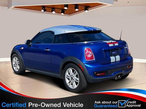 Lightning Blue Metallic 2014 MINI Coupe Cooper S