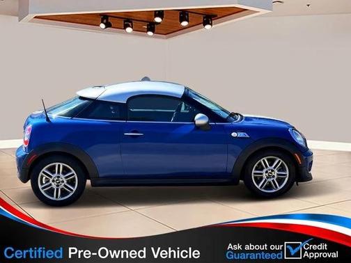 Lightning Blue Metallic 2014 MINI Coupe Cooper S