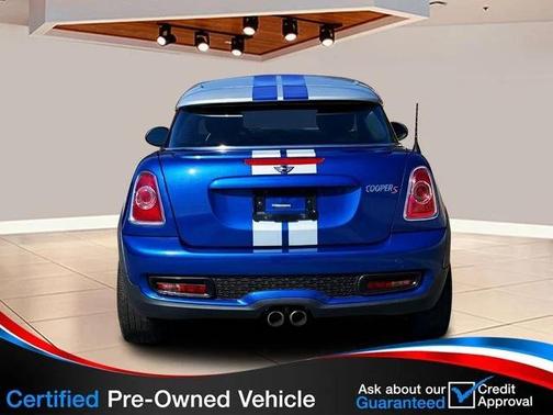 Lightning Blue Metallic 2014 MINI Coupe Cooper S