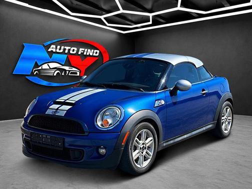 Lightning Blue Metallic 2014 MINI Coupe Cooper S