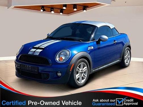 Lightning Blue Metallic 2014 MINI Coupe Cooper S
