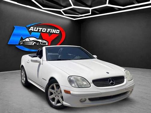 Glacier White 2001 Mercedes-Benz SLK-Class SLK230 Kompressor